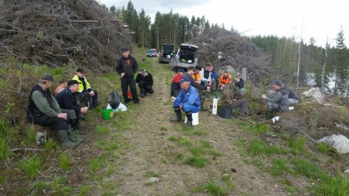 Istutusporukka 16.5.2015